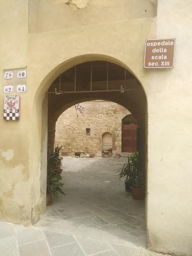 Residenza Storica Il Pozzo Apartamento San Quirico dʼOrcia Exterior foto