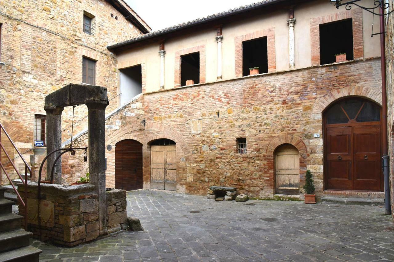 Residenza Storica Il Pozzo Apartamento San Quirico dʼOrcia Exterior foto